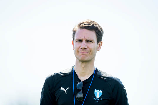 Malmö FFs Kommunikatör Jonathan Hansen