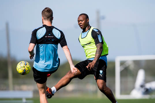 Malmö FFs Carlos Strandberg