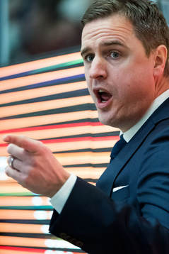 Linköpings tränare Dan Tagnes