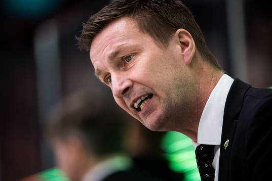 Färjestads tränare Johan Pennerborn