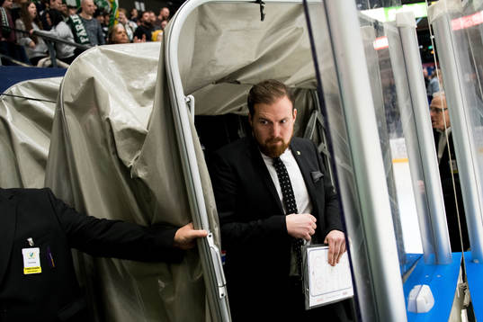 Färjestads assisterande tränare Gereon Dahlgren