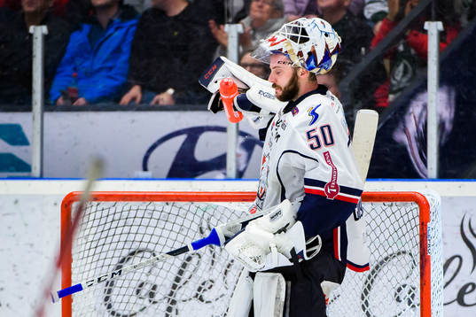 Linköpings målvakt Jonas Gustavsson deppar