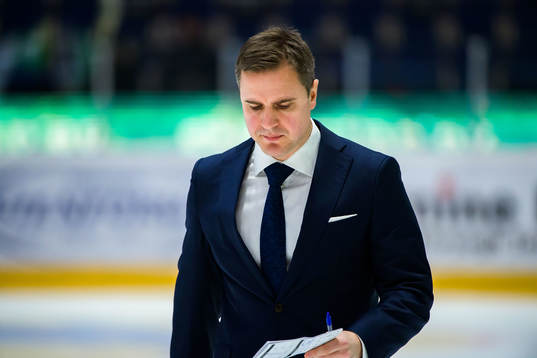 Linköpings tränare Dan Tagnes deppar