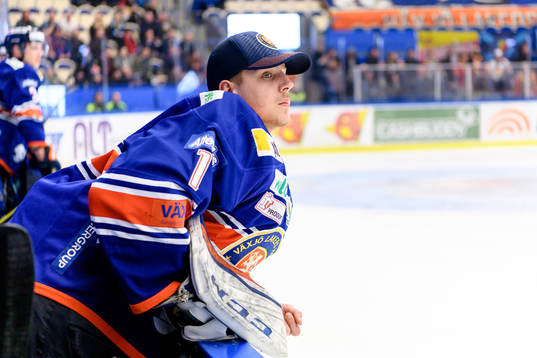 Växjös målvakt Pontus Eltonius