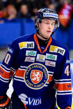 Växjös Elias Pettersson deppar