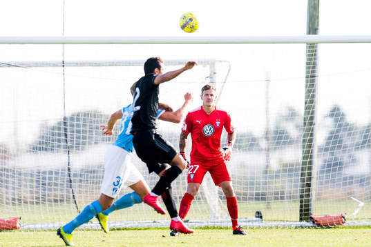 Malmö FFs målvakt Johan Dahlin