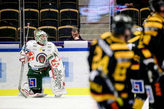 Frölundas målvakt Johan Gustafsson