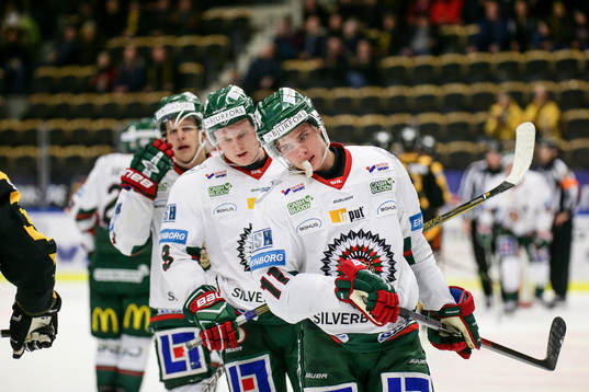 Frölundas Victor Olofsson , Carl Grundström  och Max