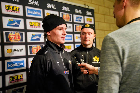 Frölundas Victor Olofsson och Skellefteås Jesper Olofsson