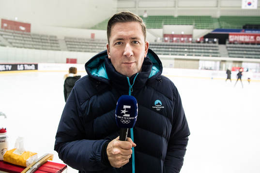 Jonas Dahlquist TV reporter at Eurosport / Discovery