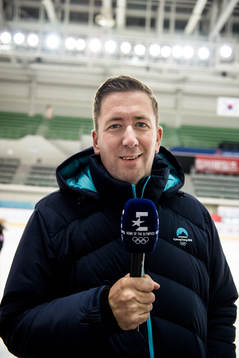 Jonas Dahlquist TV reporter at Eurosport / Discovery
