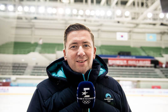 Jonas Dahlquist TV reporter at Eurosport / Discovery