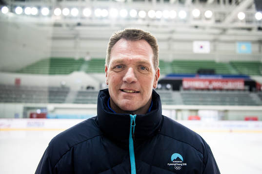 Calle Johansson, ice hockey TV expert at Eurosport /