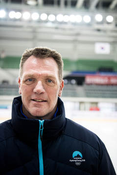 Calle Johansson, ice hockey TV expert at Eurosport /