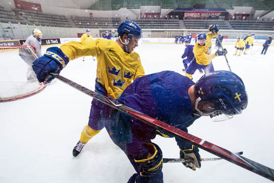 Robert Nilsson och Joel Lundqvist of Sweden