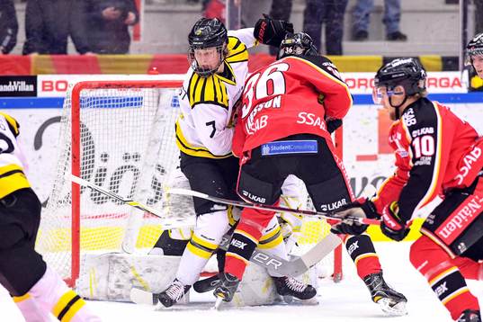 Luleås Emil Larsson och Brynäs Adam Boqvist
