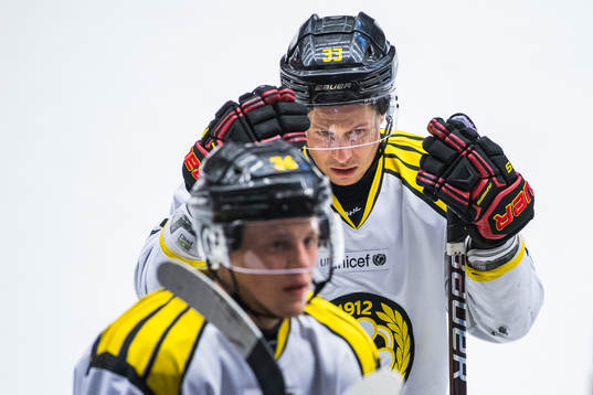 Brynäs Elias Fälth deppar