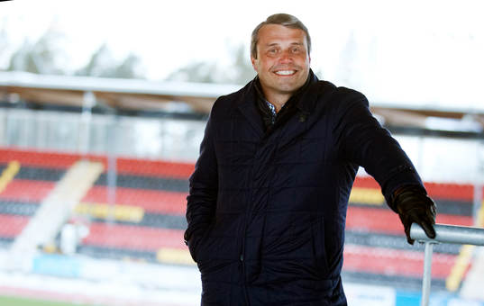 Daniel Kindberg, ordförande i Östersund