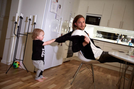Hemma hos familjen Tom Pettersson i Lugnvik utanför
