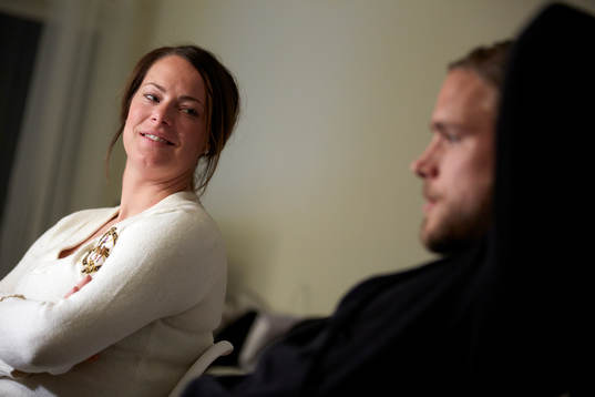 Hemma hos familjen Tom Pettersson i Lugnvik utanför
