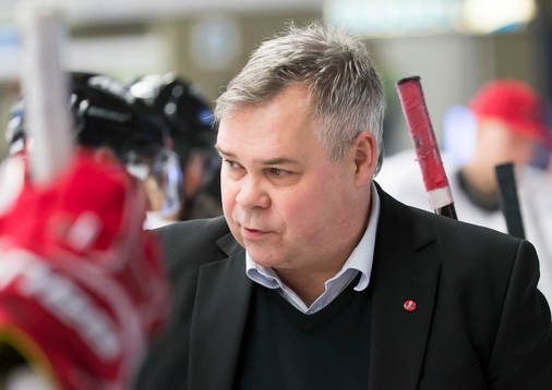 Vita Hästens tränare Leif Strömberg