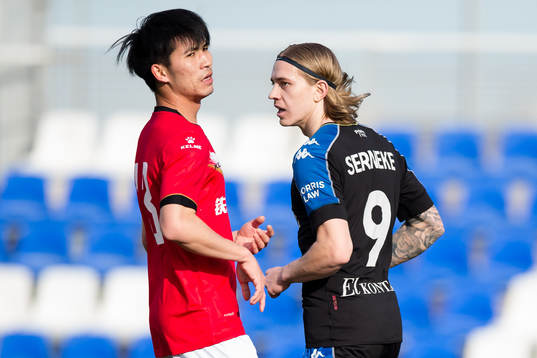 IFK Göteborgs Elias Mar Omarsson  jublar