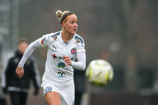 Rosengårds Sanne Troelsgaard agerar