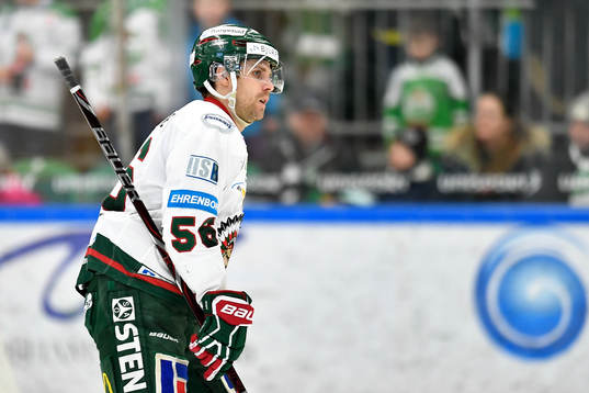 Färjestads Jonathan Sigalet jublar