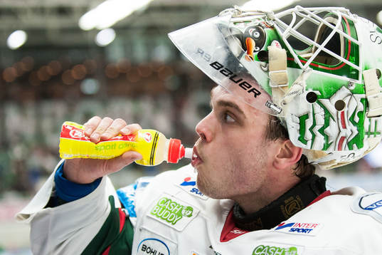 Frölundas målvakt Johan Gustafsson