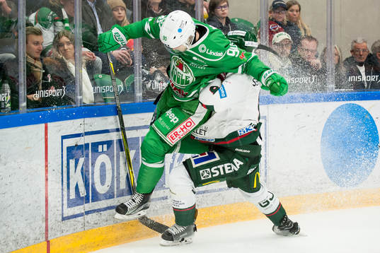 Rögles Ted Brithén och Frölundas John Nyberg