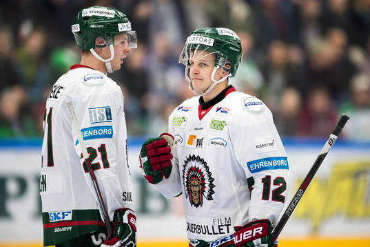 Frölundas Christoffer Ehn och Max Friberg