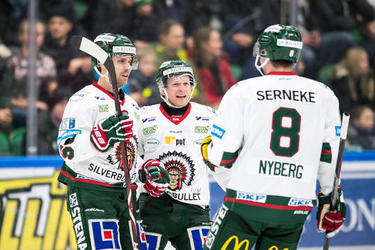 Frölundas Jonathan Sigalet jublar