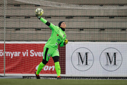 Rosengårds målvakt Zećira Mušović