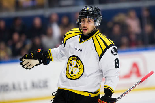Brynäs Aaron Palushaj jublar