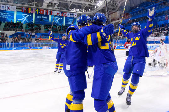 Fanny Rask of Sweden celebrates