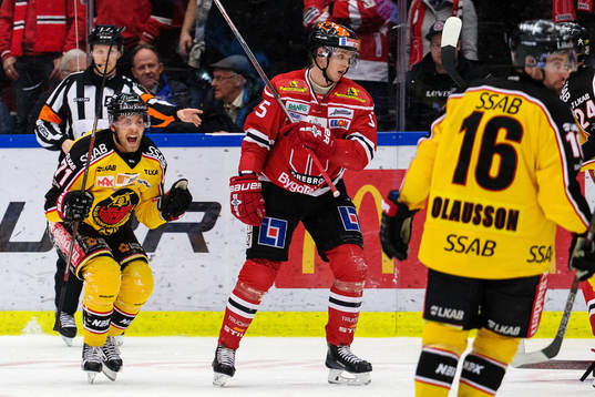 Luleås Patrick Cehlin jublar