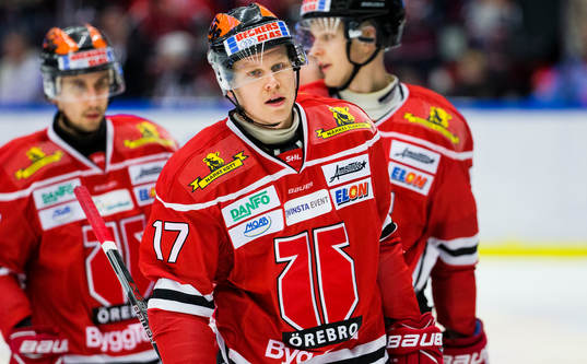 Örebros Daniel Viksten deppar