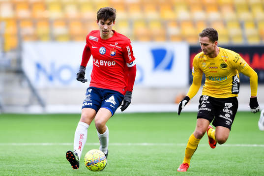Örgrytes Daniel Paulson och Elfsborgs Adam Lundqvist
