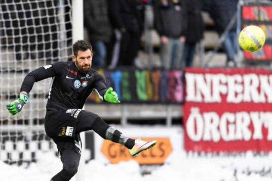 Örgrytes målvakt Stojan Lukic
