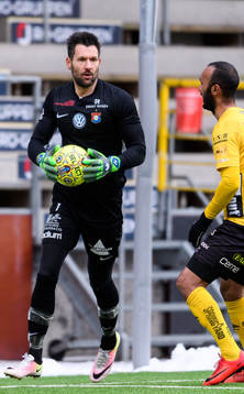 Örgrytes målvakt Stojan Lukic