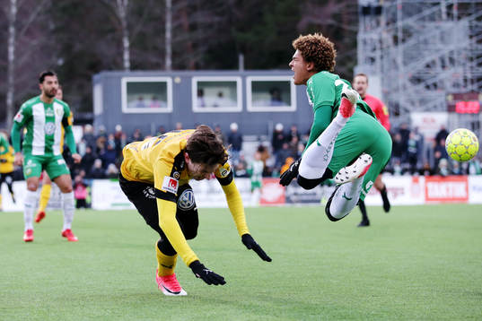 Hammarbys Neto Borges och Frejs Konstantinos