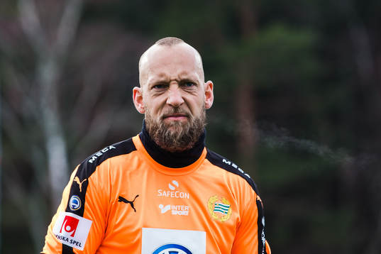 Hammarbys målvakt Benny Lekström
