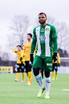 Hammarbys Serge-Junior Martinsson Ngouali deppar