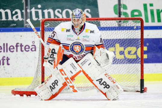 Växjös målvakt Viktor Andrén