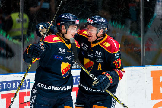 Djurgårdens Lukas Vejdemo jublar