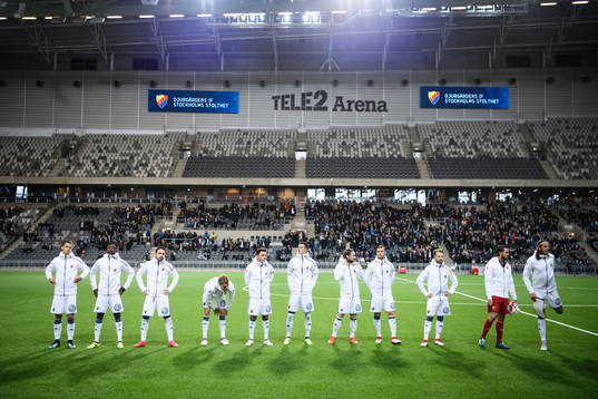 Djurgårdens spelare ställer upp