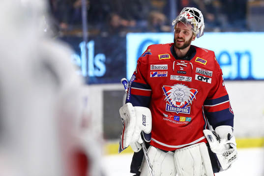 Linköpings målvakt Jonas Gustavsson
