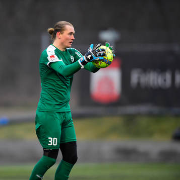Värnamos målvakt Tobias Andersson