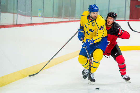 Viktor Stålberg of Sweden and Karl Stollery of Canada