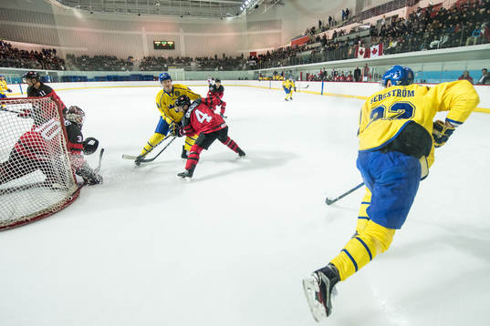 Carl Klingberg of Sweden and Alexander Bergström of Sweden